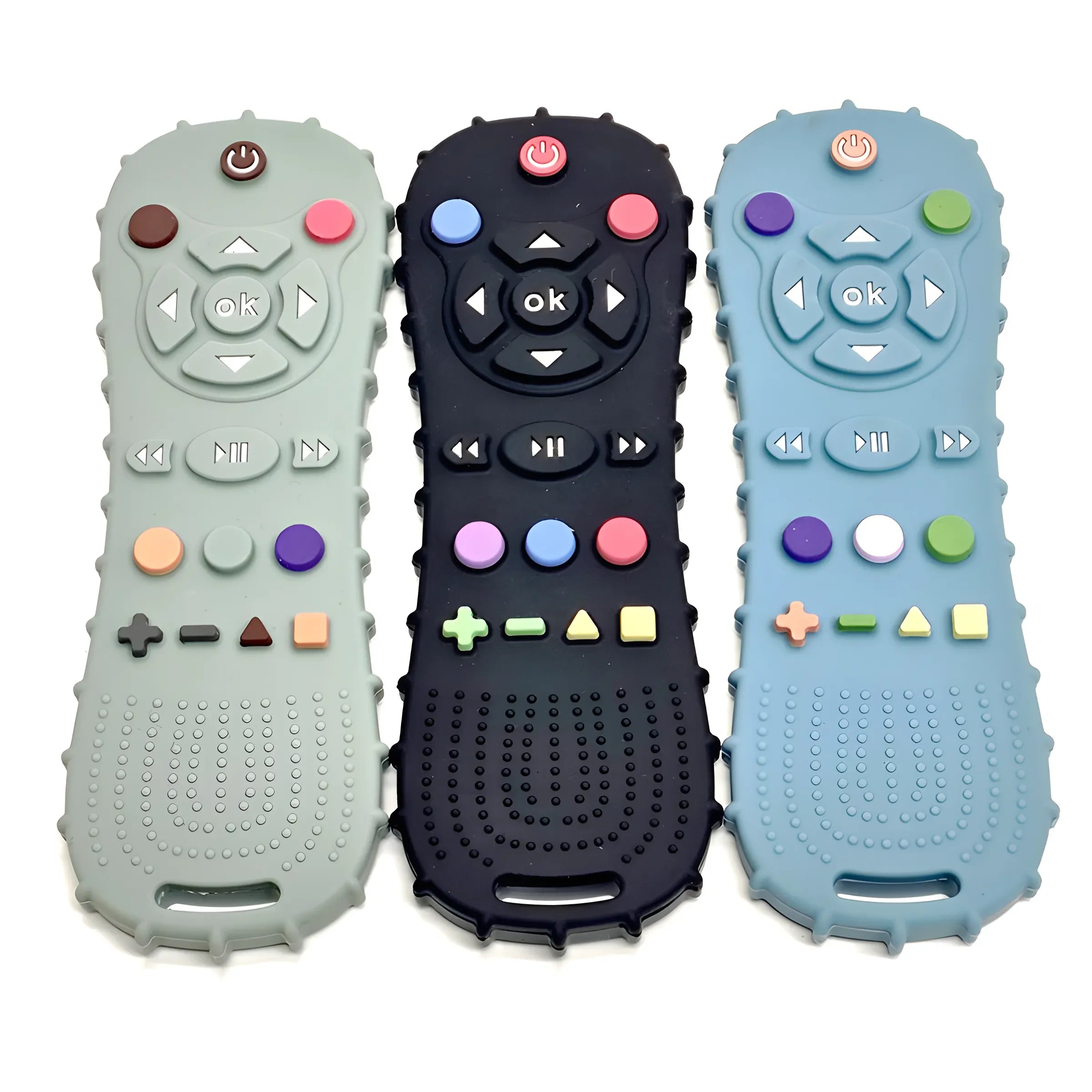 Silicone Remote Control Teether Toy