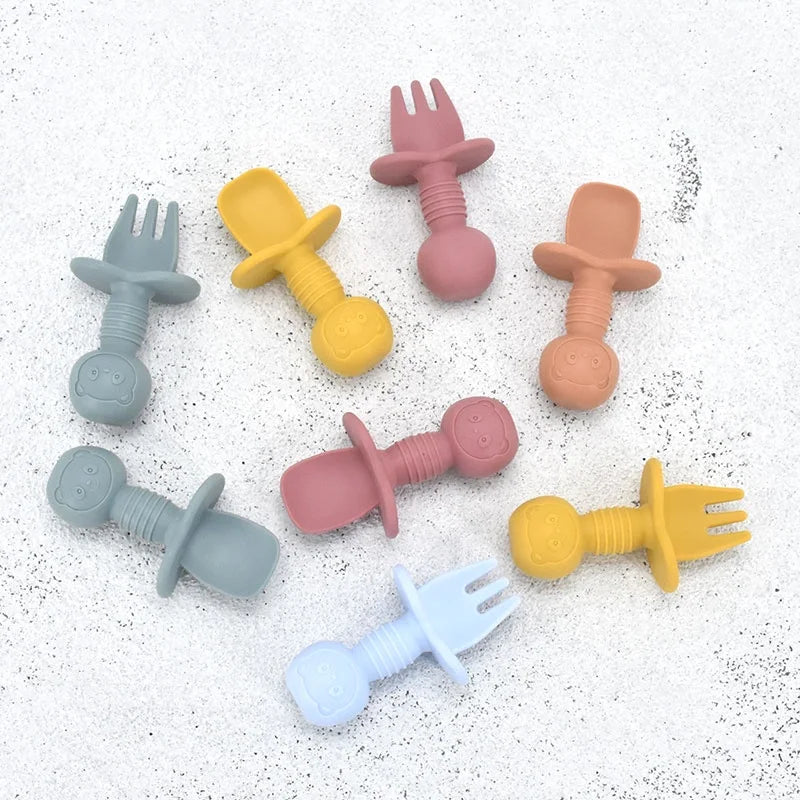 Silicone Mealtime Feeding Set