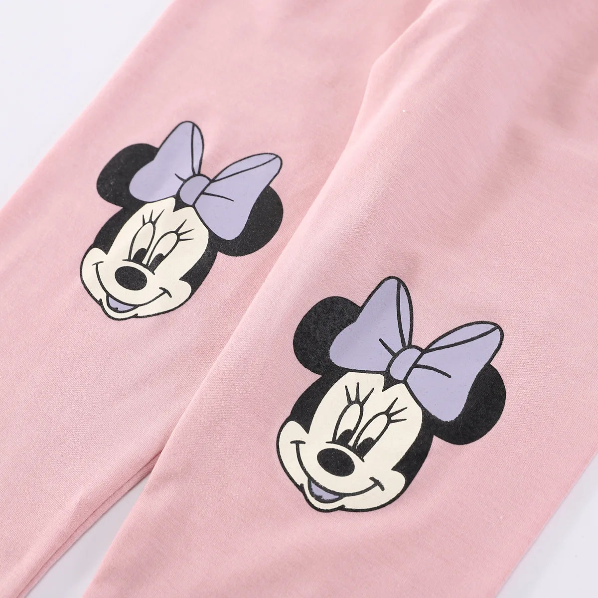 Girl's Minnie Hoodie & Leggings Set