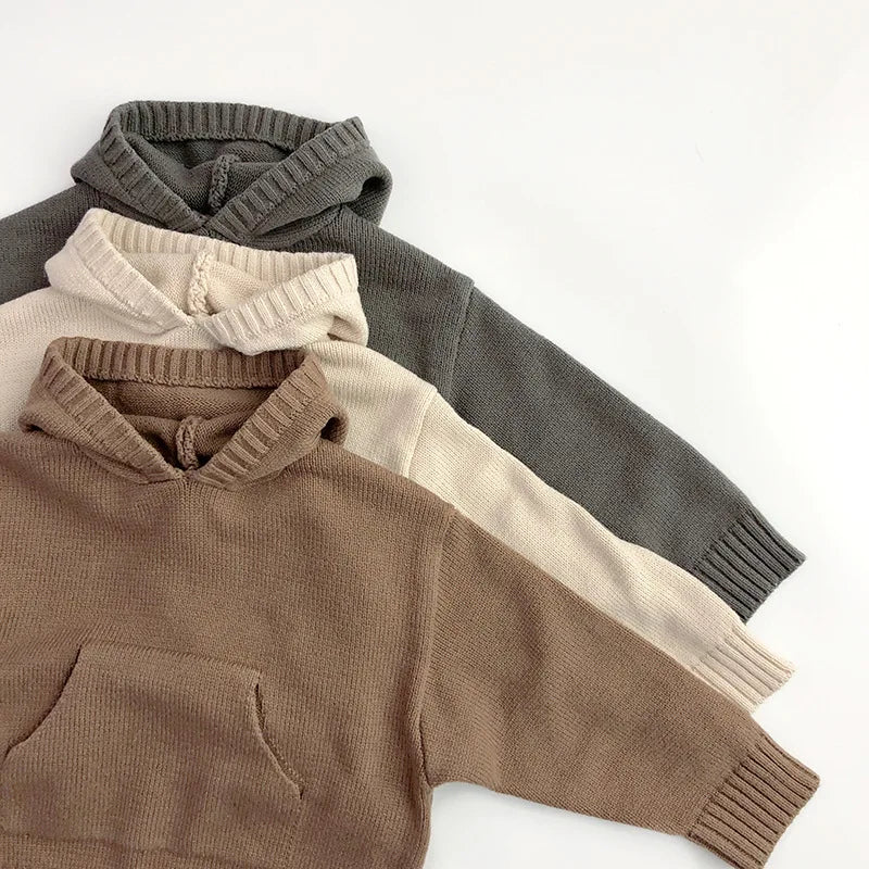 Boys Knitted Hoodie