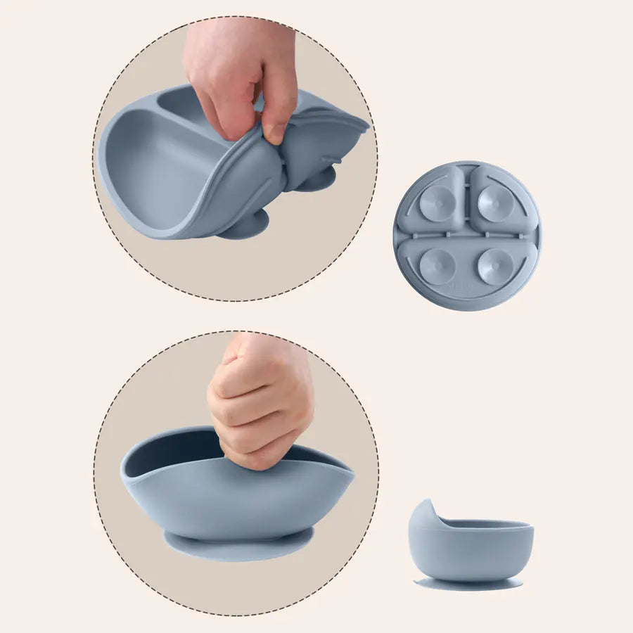 8PCS Silicone Feeding Set