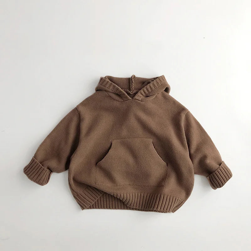 Boys Knitted Hoodie
