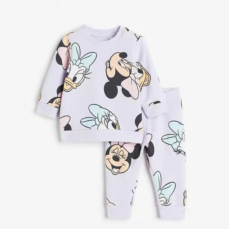 Girls Disney Minnie Sweatshirt & Pants Set