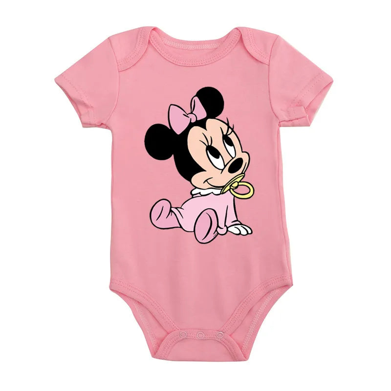 Girl's Cotton Disney Minnie Bodysuit