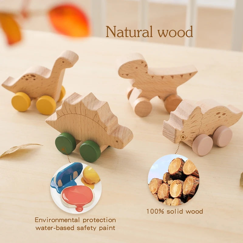 Wooden Dinosaur Toy