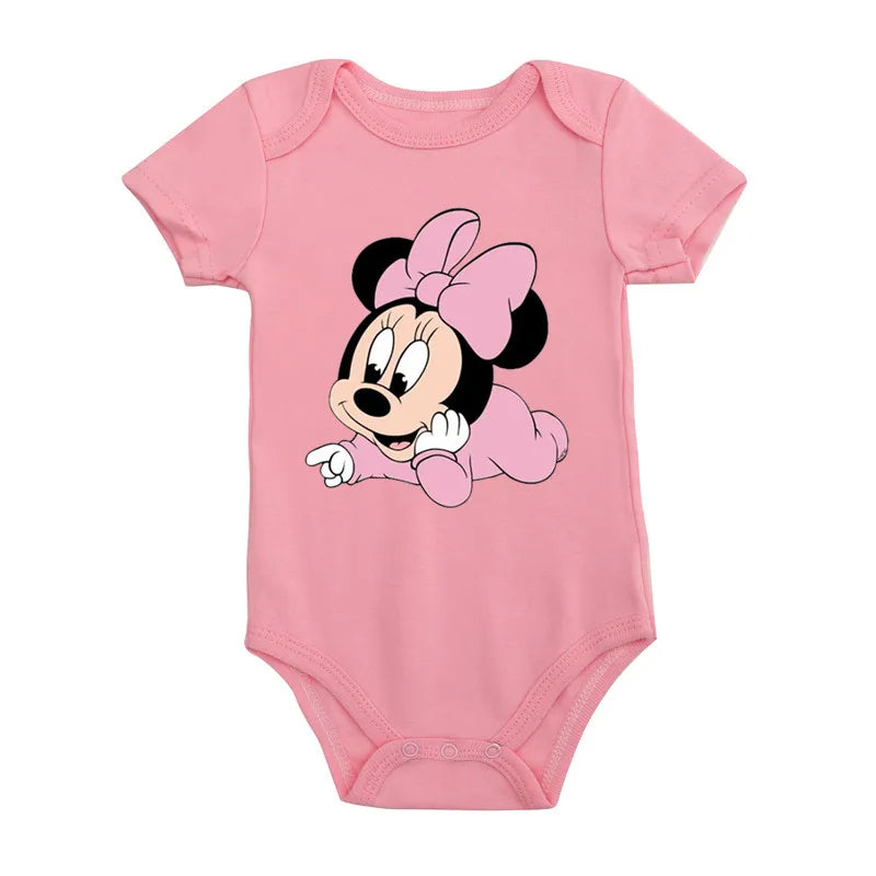 Girl's Cotton Disney Minnie Bodysuit